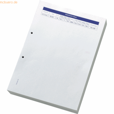 5 x Clairefontaine Kopierpapier Perfocopy A4 80g 2-fach gelocht VE=500 von Clairefontaine