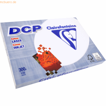 5 x Clairefontaine Laser- /Inkjetpapier DCP A3 420x297mm 300g/qm weiß von Clairefontaine