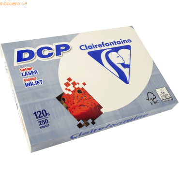 Clairefontaine Laser- /Inkjetpapier DCP A4 210x297mm 120g/qm elfenbein von Clairefontaine