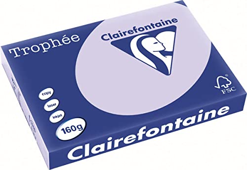 Clairalfa 1068C Multifunktionspapier, DIN A3, 160 g/qm lila von Clairefontaine