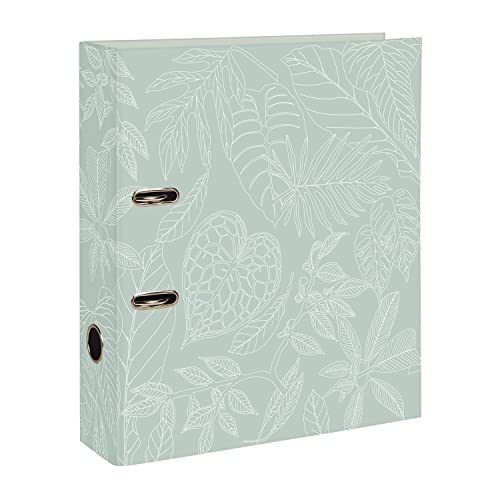 Clairefontaine 115780C - Jungle harmony, Ordner DIN A4, Rückenbreite 7cm, ideal für Home Office, 1 Stück von Clairefontaine