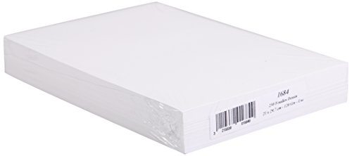 Clairefontaine 1684C - Packung mit 250 Bogen Skizzenpapier 120g, DIN A4, 21 x 29,7 cm, ideal für Künstler oder die Schule, weiß, 1 Pack von Clairefontaine