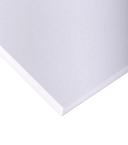 Clairefontaine 1686C - Packung mit 250 Blatt Skizzenpapier, 200 g, DIN A4, 21 x 29,7 cm, ideal für Künstler oder die Schule, weiß, 1 Pack von Clairefontaine