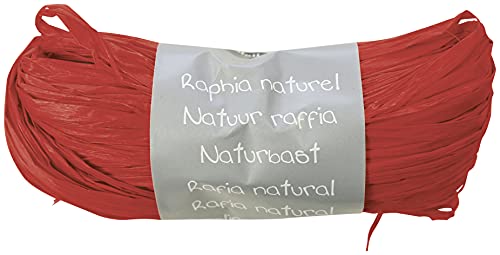 Clairefontaine 196006Cpack - Packung 8 Geschenkband - Spule aus natürlichem Bast 50g, ca. 1,50 m, Geeignet für Bastelaktivität und DIY, Rot, 1 Pack Clairefontaine 196006Cpack - Packung 8 Geschenkband - Spule aus natürlichem Bast 50g, ca. 1,50 m, Geeignet für Bastelaktivität und DIY, Rot, 1 Pack von Clairefontaine