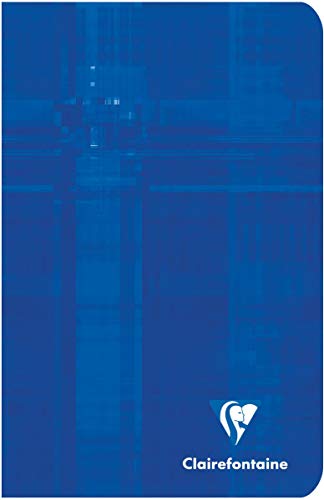 Clairefontaine 3606C - Packung mit 10 Heften 11 x 17 cm, liniert, 90 g, 48 Blatt, farbig sortiert, 1 Pack von Clairefontaine