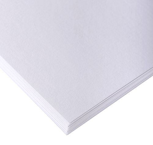 Clairefontaine 37139C Skizzenpapier (160 g, 50 x 65 cm, 250 Blatt, ideal für Künstler oder die Schule) weiß von Clairefontaine