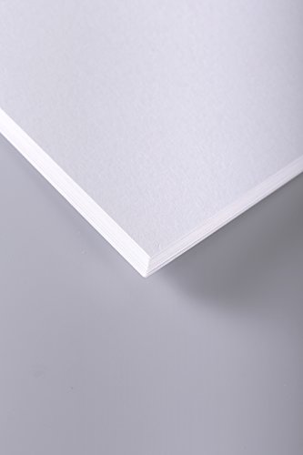 Clairefontaine 37341C Skizzenpapier (250 g, 80 x 120 cm, 10 Blatt, ideal für Künstler oder die Schule) weiß von Clairefontaine