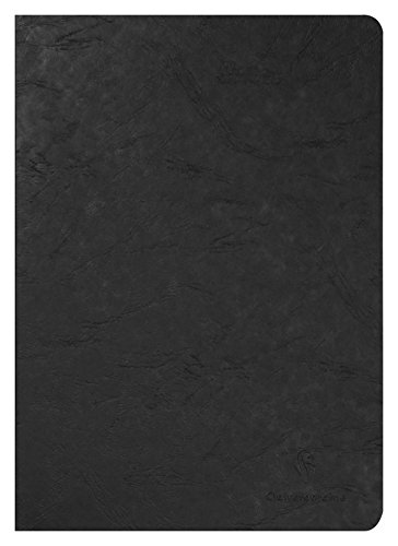 Calligraphe 733001C Heft AgeBag (DIN A4, 21 x 29,7 cm, blanko, ideal für Ihre Notizen und Zeichnungen, 48 Blatt) 1 Stück schwarz von Clairefontaine