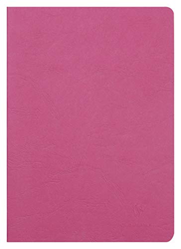 Clairefontaine 733002C Heft AgeBag (DIN A4, 21 x 29,7 cm, blanko, ideal für Ihre Notizen und Zeichnungen, 48 Blatt) 1 Stück rot von Clairefontaine