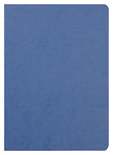 Clairefontaine 733064C Heft (DIN A4, 21 x 29,7 cm, gebund Age Bag liniert mit Rand, 48 Blatt) 1 Stück blau von Clairefontaine