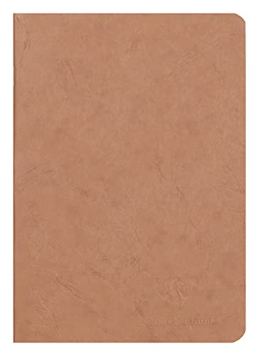 Calligraphe 733100C Heft AgeBag (DIN A5, 14,8 x 21 cm, blanko, ideal für Ihre Notizen und Zeichnungen, 48 Blatt) 1 Stück braun von Clairefontaine