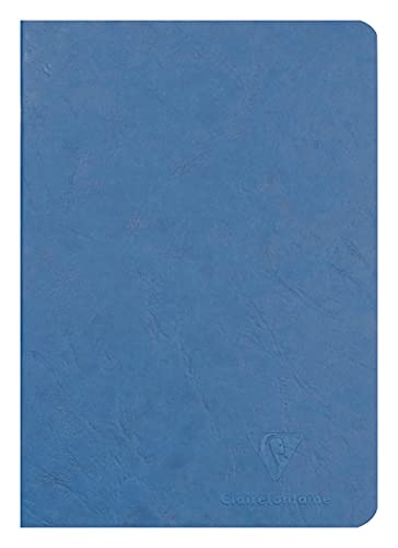 Calligraphe 733104C Heft AgeBag (DIN A5, 14,8 x 21 cm, blanko, ideal für Ihre Notizen und Zeichnungen, 48 Blatt) 1 Stück blau von Clairefontaine