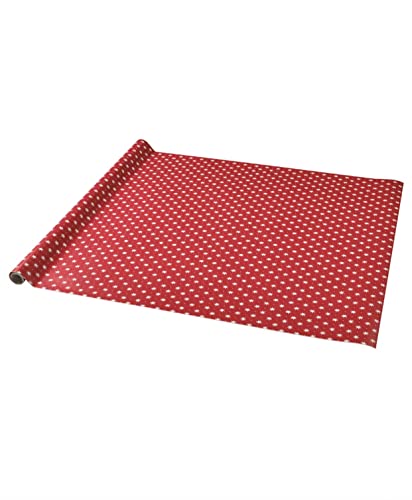 Clairefontaine 95706C - Rolle Kraftpapier, 3 x 0,70 m, 65 g, ideal für Ihre Bastelprojekte und DIY, 1 Stück rot von Clairefontaine