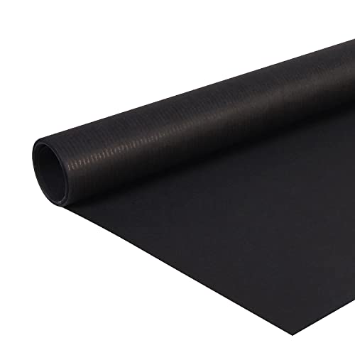 Clairefontaine 95729C - Rolle Kraftpapier, 3 x 0,70 m, 65 g, ideal für Ihre Bastelprojekte und DIY, 1 Stück schwarz von Clairefontaine