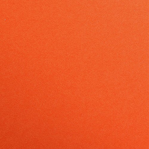 Clairefontaine 97355C Packung (mit 25 Bögen Zeichenpapier Maya, DIN A4, 21 x 29,7 cm, 120g, glatt, ideal für Trockentechnik und Einrahmen) rot-orange von Clairefontaine