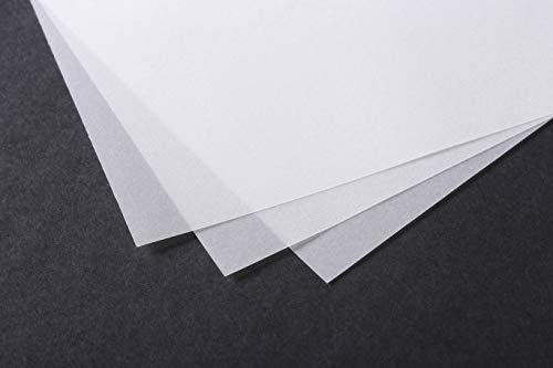 Clairefontaine 975083C Ries Transparentpapier (DIN A4, 21 x 29,7 cm, 100 Blatt, 70 g, ideal für technische Zeichnen) transparent von Clairefontaine