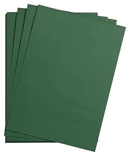 Clairefontaine 975584C - Packung (mit 25 Bögen Zeichenpapier Maya, DIN A2, 42 x 59,4 cm, 185g, glatt, ideal für Trockentechnik und Einrahmen) Grünblau von Clairefontaine