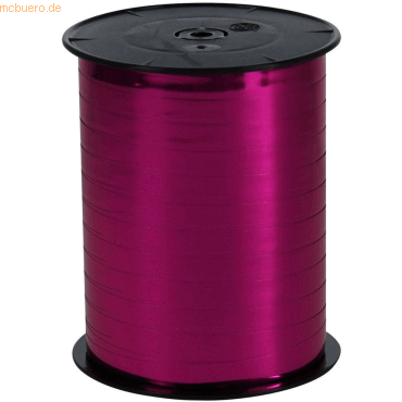 Clairefontaine Geschenkband Alubeschichtung 7mmx250m fuchsia von Clairefontaine