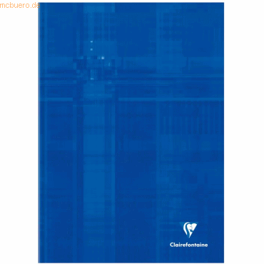 Clairefontaine Kladde A4 Hardcover 90g/qm 96 Blatt kariert sortiert von Clairefontaine