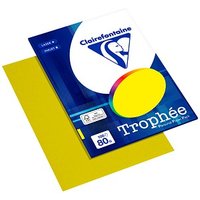 Clairefontaine Kopierpapier Trophée canariengelb DIN A4 80 g/m² 100 Blatt von Clairefontaine