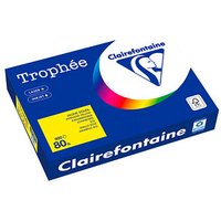 Clairefontaine Kopierpapier Trophée canariengelb DIN A4 80 qm 500 Blatt von Clairefontaine