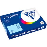 Clairefontaine Kopierpapier Trophée eisblau DIN A3 80 g/qm 500 Blatt von Clairefontaine