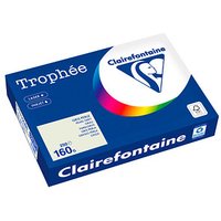 Clairefontaine Kopierpapier Trophée grau DIN A4 160 qm 250 Blatt von Clairefontaine