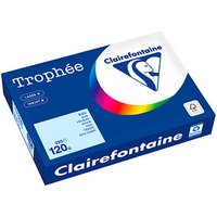 Clairefontaine Kopierpapier Trophée hellblau DIN A4 120 g/m² 250 Blatt von Clairefontaine