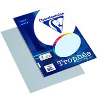 Clairefontaine Kopierpapier Trophée hellblau DIN A4 80 g/m² 100 Blatt von Clairefontaine