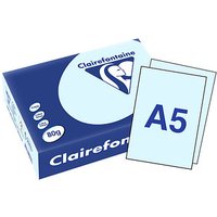 Clairefontaine Kopierpapier Trophée hellblau DIN A5 80 qm 500 Blatt von Clairefontaine