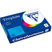 Clairefontaine Kopierpapier Trophée karibischblau DIN A3 80 g/m² 500 Blatt von Clairefontaine