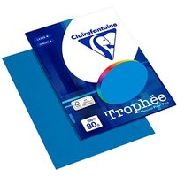 Clairefontaine Kopierpapier Trophée karibischblau DIN A4 80 qm 100 Blatt von Clairefontaine