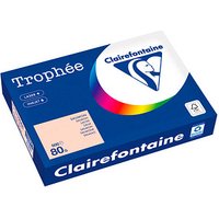 Clairefontaine Kopierpapier Trophée lachs DIN A4 80 qm 500 Blatt von Clairefontaine