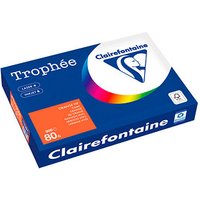 Clairefontaine Kopierpapier Trophée orange DIN A3 80 g/m² 500 Blatt von Clairefontaine