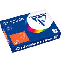 Clairefontaine Kopierpapier Trophée orange DIN A4 160 qm 250 Blatt von Clairefontaine