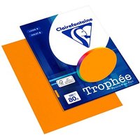 Clairefontaine Kopierpapier Trophée orange DIN A4 80 g/qm 100 Blatt von Clairefontaine