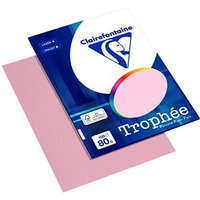 Clairefontaine Kopierpapier Trophée rosa DIN A4 80 g/m² 100 Blatt von Clairefontaine