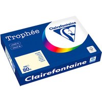 Clairefontaine Kopierpapier Trophée sand DIN A3 80 g/qm 500 Blatt von Clairefontaine