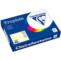 Clairefontaine Kopierpapier Trophée sand DIN A4 80 qm 500 Blatt von Clairefontaine