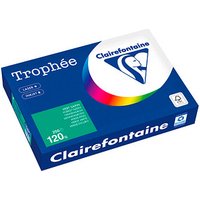 Clairefontaine Kopierpapier Trophée tannengrün DIN A4 120 qm 250 Blatt von Clairefontaine