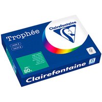 Clairefontaine Kopierpapier Trophée tannengrün DIN A4 80 qm 500 Blatt von Clairefontaine