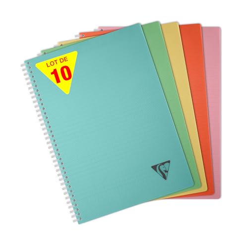 Clairefontaine 327115Cpack - Linicolor cahier reliure intégrale 21x29,7cm 100p séyès assortiment ESSENCE - PAQ DE 10 Clairefontaine 327115Cpack - Linicolor cahier reliure intégrale 21x29,7cm 100p séyès assortiment ESSENCE - PAQ DE 10 von Clairefontaine