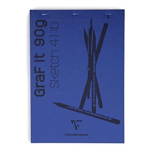 Clairefontaine Zeichenblock ´GraF it´, DIN A4, 90 g qm Clairefontaine Zeichenblock ´GraF it´, DIN A4, 90 g qm von Clairefontaine