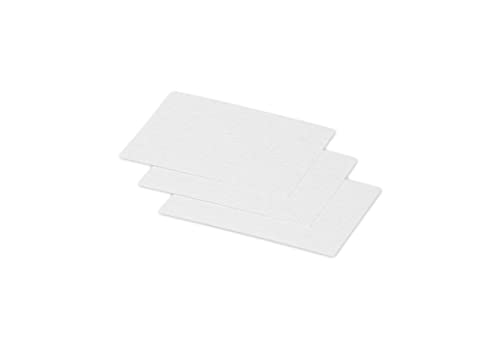 Clairefontaine 11287C - Packung mit 25 Karten Pollen, 7x9,5cm, 210g, Weiß Perlmutt, ideal für Ihre Einladungen und Korrespondenz, 1 Pack von Clairefontaine