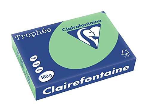 Unbekannt Clairalfa 1120C Multifunktionspapier Trophee, A4, naturgrün von Clairefontaine