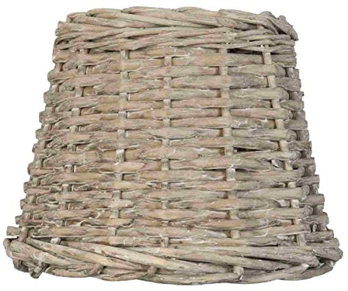 Clayre & Eef 6LAK0258 Lampenschirm Rattan natürlich ca. Ø 20 x 15 cm E27 von Clayre & Eef