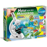 Clementoni Experimentierkasten Natur unter dem Mikroskop mehrfarbig von Clementoni