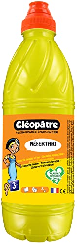 Cléopâtre Gouache Néfertari Baby Farbe, Gelb, 1 Liter, 1000 von Cléopâtre