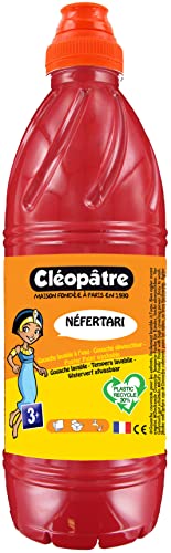 Cléopâtre Gouache Néfertari Baby Farbe, Karminrot, 1 Liter, 1000 von Cléopâtre