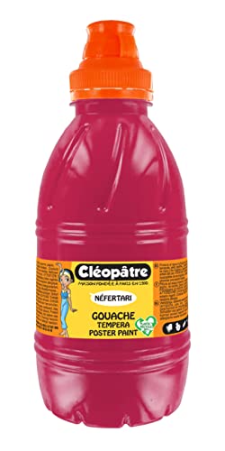 Cléopâtre Gouache Néfertari Baby Farbe, Magenta, 500 ml von Cléopâtre